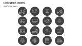 Logistics Icons - Slide 6
