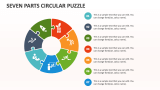 Seven Parts Circular Puzzle - Slide 1
