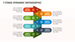 7 Stage Dynamic Infographic - Slide 1
