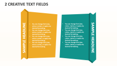 2 Creative Text Fields - Slide 1