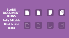 Blank Document Icons - Slide 1