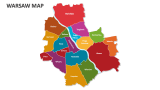 Warsaw Map - Slide 1