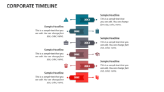 Corporate Timeline - Slide 1