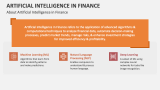 About Artificial Intelligence in Finance - Slide 1