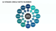 12 Stages Circle with Number - Slide 1