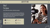 Social Media Influencer Portfolio Presentation - Slide 3