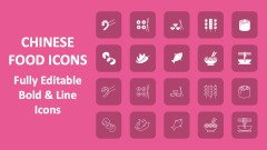 Chinese Food Icons - Slide 1