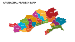 Arunachal Pradesh Map - Slide 1