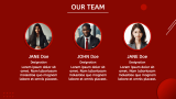 Red Pitch Deck - Slide 4