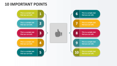 10 Important Points - Slide 1