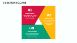 3 Section Square - Slide 1