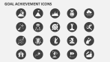 Goal Achievement Icons - Slide 2