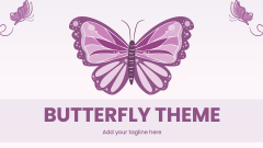 Butterfly Theme - Slide 1