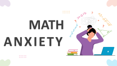 Math Anxiety - Slide 1