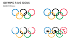 Olympic Ring Icons - Slide 1