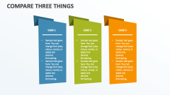 Compare Three Things - Slide 1