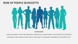Row of People Silhouette - Slide 4