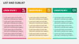 List and Sublist - Slide 2