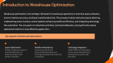 Warehouse Optimization - Slide 2