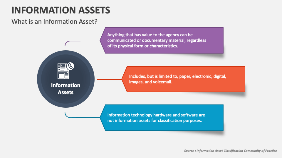 Information Assets PowerPoint and Google Slides Template PPT Slides