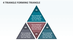4 Triangle Forming Triangle - Slide 1