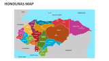Honduras Map - Slide 2
