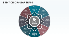 8 Section Circular Shape - Slide 1