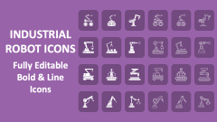 Industrial Robot Icons - Slide 1