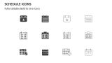 Schedule Icons - Slide 2