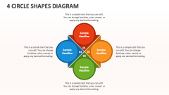 4 Circle Shapes Diagram - Slide 1
