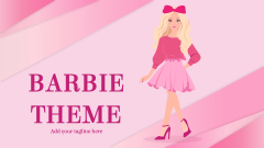 Barbie Theme - Slide 1