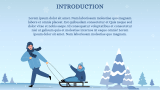 Winter Wonderland Theme - Slide 2