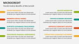 Transformative Benefits of Microcredit - Slide 8