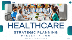 Healthcare Strategic Planning Presentation - Slide 1