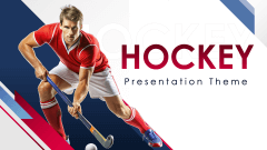 Hockey Presentation Theme - Slide 1