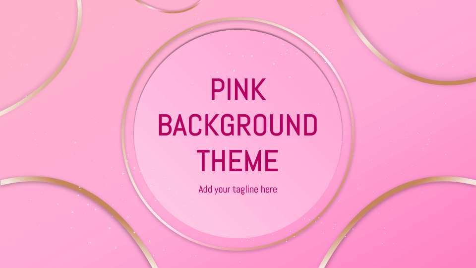 Pink color slides hotsell