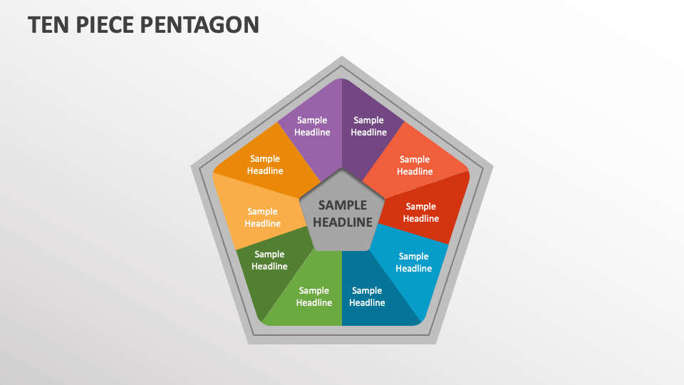 Ten Piece Pentagon - Slide 1