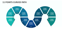 11 Points Curved Path - Slide 1