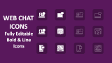 Web Chat Icons - Slide 1