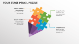 Four Stage Pencil Puzzle - Slide 1