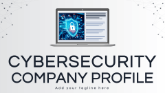 Cybersecurity Company Profile - Slide 1