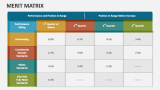 Merit Matrix - Slide 3