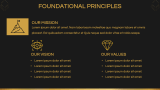 Gold Presentation Theme - Slide 4