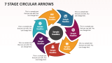 7 Stage Circular Arrows - Slide 1