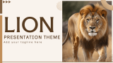 Lion Presentation - Slide 1