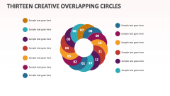 Thirteen Creative Overlapping Circles - Slide 1