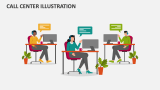 Call Center Illustration - Slide 2
