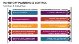 Advantages & Disadvantages of Inventory Planning & Control - Slide 8