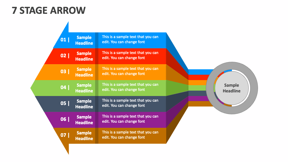 7 Stage Arrow - Slide 1