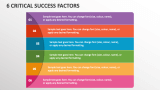 6 Critical Success Factors - Slide 1